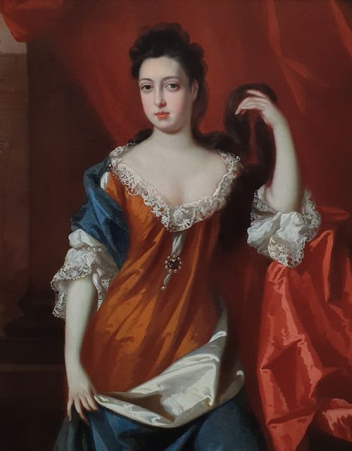 PORTRAIT OF A LADY C1692 ATTRIBUTED TO JAN VAN DER VAART 16471727 OIL ON CANVAS - ADDITIONAL PHOTO 1