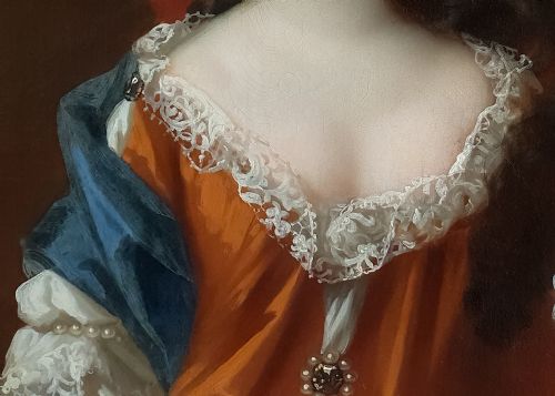 PORTRAIT OF A LADY C1692 ATTRIBUTED TO JAN VAN DER VAART 16471727 OIL ON CANVAS - ADDITIONAL PHOTO 3