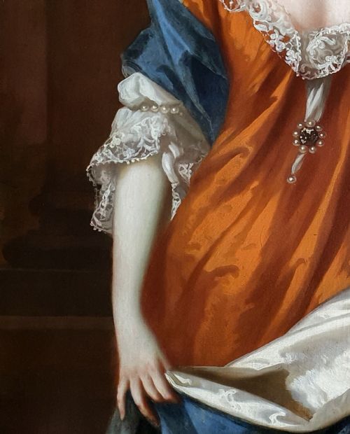 PORTRAIT OF A LADY C1692 ATTRIBUTED TO JAN VAN DER VAART 16471727 OIL ON CANVAS - ADDITIONAL PHOTO 4