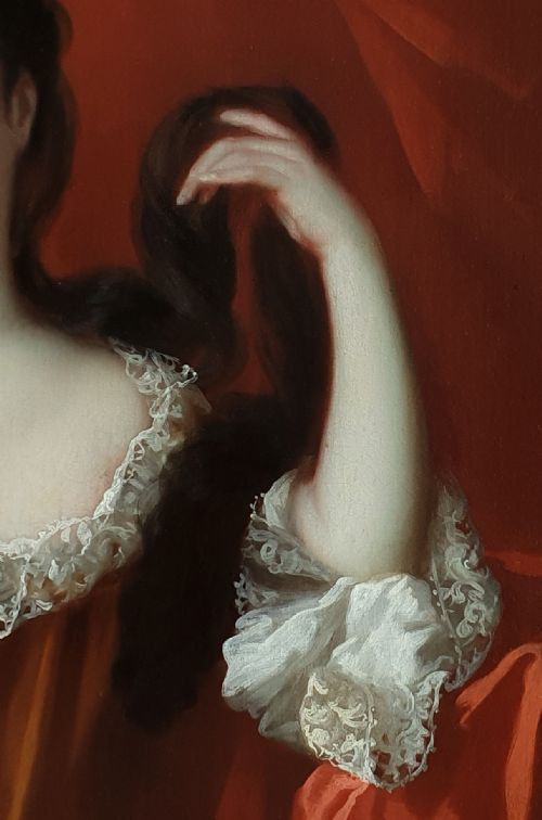 PORTRAIT OF A LADY C1692 ATTRIBUTED TO JAN VAN DER VAART 16471727 OIL ON CANVAS - ADDITIONAL PHOTO 5