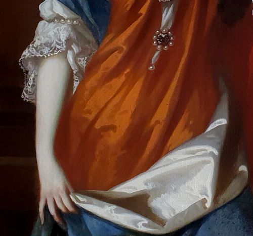 PORTRAIT OF A LADY C1692 ATTRIBUTED TO JAN VAN DER VAART 16471727 OIL ON CANVAS - ADDITIONAL PHOTO 6