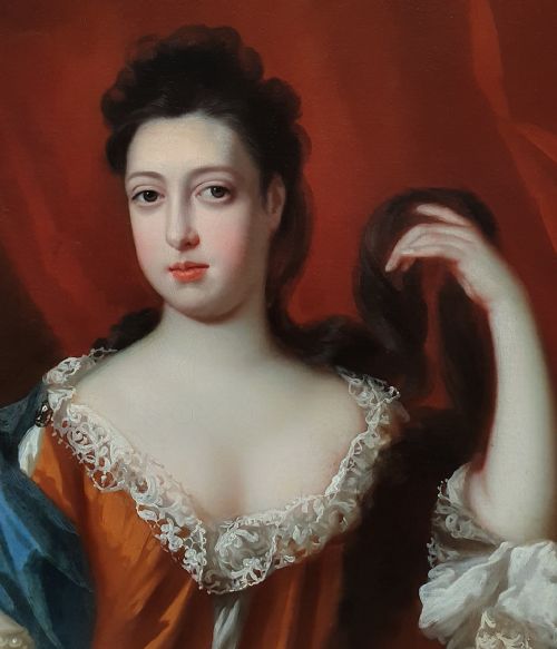 PORTRAIT OF A LADY C1692 ATTRIBUTED TO JAN VAN DER VAART 16471727 OIL ON CANVAS - ADDITIONAL PHOTO 7