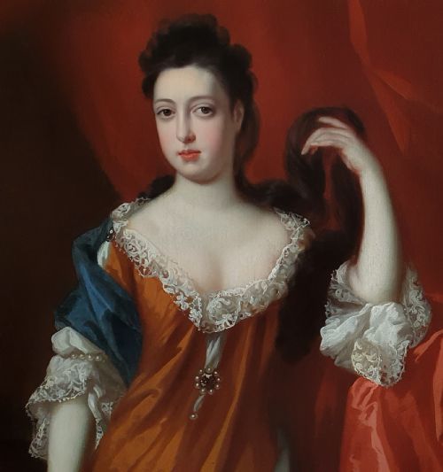 PORTRAIT OF A LADY C1692 ATTRIBUTED TO JAN VAN DER VAART 16471727 OIL ON CANVAS - ADDITIONAL PHOTO 8