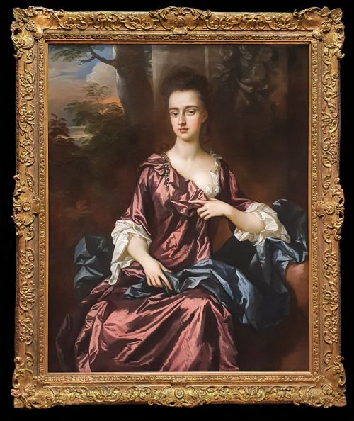 portrait of a lady c1690s by john closterman 16601711 - CATEGORY: ANTIQUE ART - DATED 17TH CENTURY