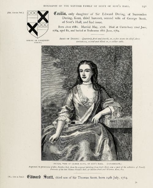PORTRAIT OF CECILIA SCOTT 16821764 C1728 CIRCLE OF JOHN VANDERBANK 16941739 ANTIQUE OIL ON CANVAS - ADDITIONAL PHOTO 7