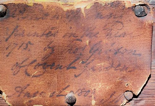 PORTRAIT OF CAPTAIN JAMES MONEYPENNY 16701721 C1715 BY THOMAS GIBSON C16801751 ANTIQUE OIL ON CANVAS - ADDITIONAL PHOTO 7