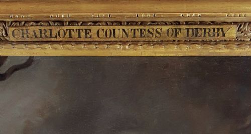 PORTRAIT OF CHARLOTTE STANLEY COUNTESS OF DERBY 15991664 C1648 SIGNED BY J DE LANGHE ACTIVE 16741693 ANTIQUE OIL ON CANVAS PAINTING - ADDITIONAL PHOTO 8