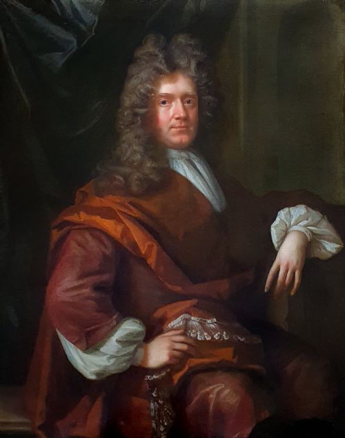 PORTRAIT OF A GENTLEMAN C1695 BY JOHN CLOSTERMAN 16601711 - ADDITIONAL PHOTO 2
