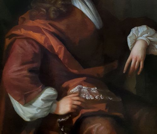 PORTRAIT OF A GENTLEMAN C1695 BY JOHN CLOSTERMAN 16601711 - ADDITIONAL PHOTO 4