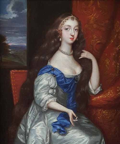 PORTRAIT OF A LADY C1700 FOLLOWER OF JACOB HUYSMANS C16331696 OIL ON CANVAS PAINTING COOMBE ABBEY - ADDITIONAL PHOTO 8