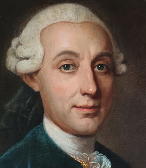 FRENCH PORTRAIT OF A GENTLEMAN C1750 CIRCLE OF MICHEL HUBERTDESCOURS 17071775 ANTIQUE OIL ON CANVAS PAINTING - ADDITIONAL PHOTO 4