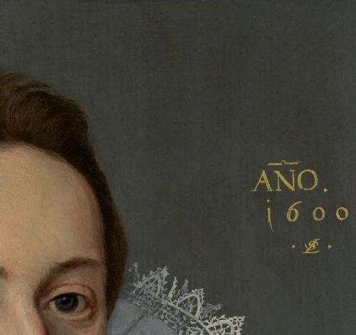 PORTRAIT OF HEINRICH MHLEGG THE YOUNGER C15751654 MONOGRAMMED AND DATED 1600 BY LORENZ STRAUCH 1554C1630 OIL ON PANEL PAINTING - ADDITIONAL PHOTO 5
