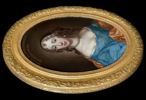 PORTRAIT OF A LADY MARGARET CATESBY 16401727 C1660 ATTRIBUTED TO JOHN MICHAEL WRIGHT 16171694 OIL ON CANVAS PAINTING - ADDITIONAL PHOTO 5
