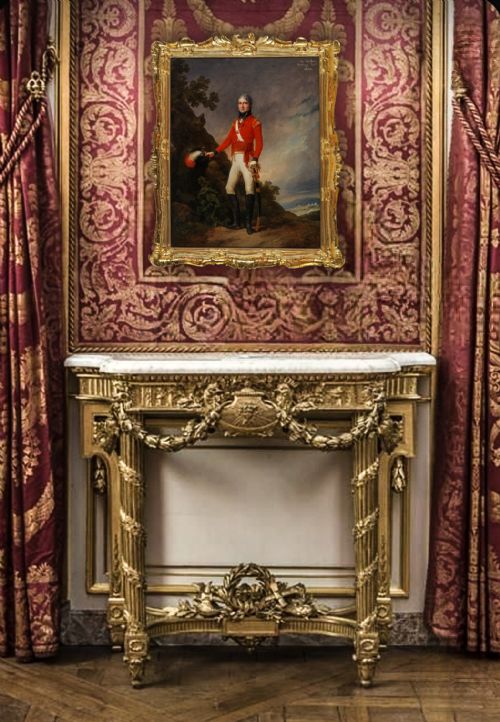 PORTRAIT OF SIR WALTER STIRLING 1ST BARONET SIGNED DATED 1800 BY WILLIAM PHILIP JAMES LODDER LODER ACTIVE 17831805 - ADDITIONAL PHOTO 1