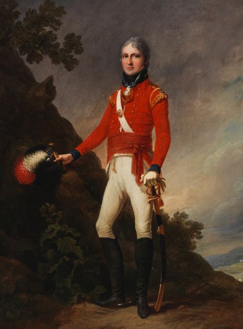PORTRAIT OF SIR WALTER STIRLING 1ST BARONET SIGNED DATED 1800 BY WILLIAM PHILIP JAMES LODDER LODER ACTIVE 17831805 - ADDITIONAL PHOTO 6