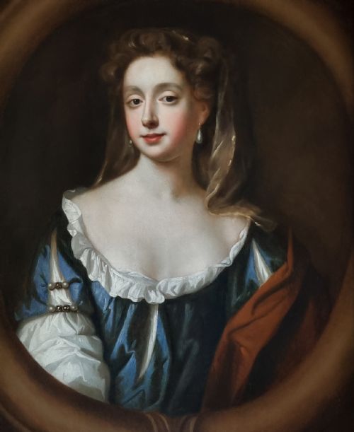 PORTRAIT OF LADY ELIZABETH PELHAM NEE JONES C1680 BY WILLIAM WISSING C16561687 OIL ON CANVAS PAINTING - ADDITIONAL PHOTO 2