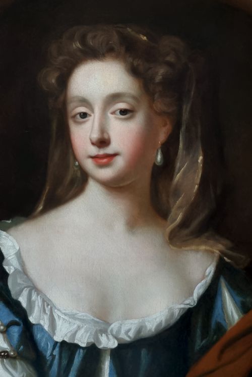 PORTRAIT OF LADY ELIZABETH PELHAM NEE JONES C1680 BY WILLIAM WISSING C16561687 OIL ON CANVAS PAINTING - ADDITIONAL PHOTO 3
