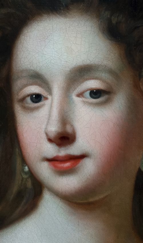 PORTRAIT OF LADY ELIZABETH PELHAM NEE JONES C1680 BY WILLIAM WISSING C16561687 OIL ON CANVAS PAINTING - ADDITIONAL PHOTO 5