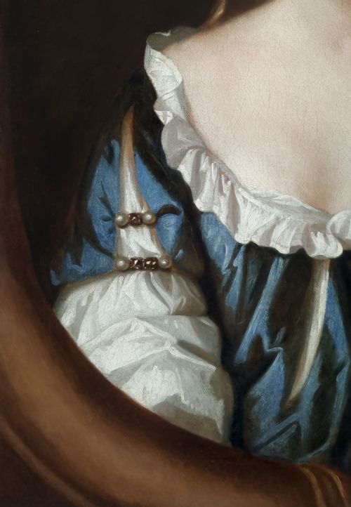 PORTRAIT OF LADY ELIZABETH PELHAM NEE JONES C1680 BY WILLIAM WISSING C16561687 OIL ON CANVAS PAINTING - ADDITIONAL PHOTO 6