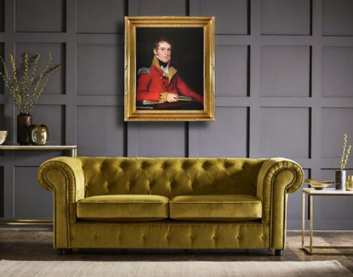 REGENCY PORTRAIT OF AN OFFICER IN UNIFORM C1815 CIRCLE OF RAMSAY RICHARD REINAGLE RA 17751862 OIL ON CANVAS - ADDITIONAL PHOTO 1