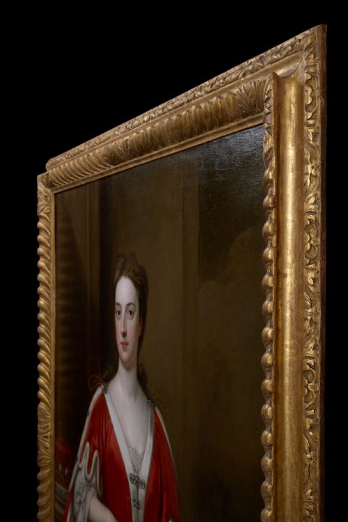 PORTRAIT OF A LADY ABIGAIL COUNTESS OF KINNOULL SIGNED DATED BY GODFREY KNELLER 16461723 OIL ON CANVAS PAINTING - ADDITIONAL PHOTO 2