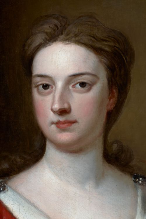 PORTRAIT OF A LADY ABIGAIL COUNTESS OF KINNOULL SIGNED DATED BY GODFREY KNELLER 16461723 OIL ON CANVAS PAINTING - ADDITIONAL PHOTO 10