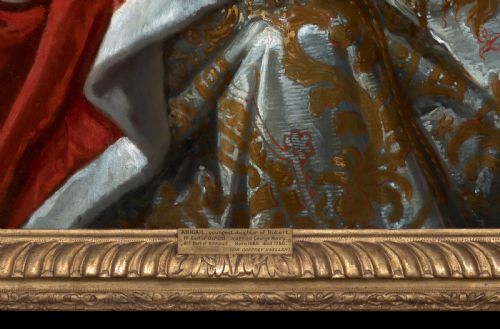 PORTRAIT OF A LADY ABIGAIL COUNTESS OF KINNOULL SIGNED DATED BY GODFREY KNELLER 16461723 OIL ON CANVAS PAINTING - ADDITIONAL PHOTO 14