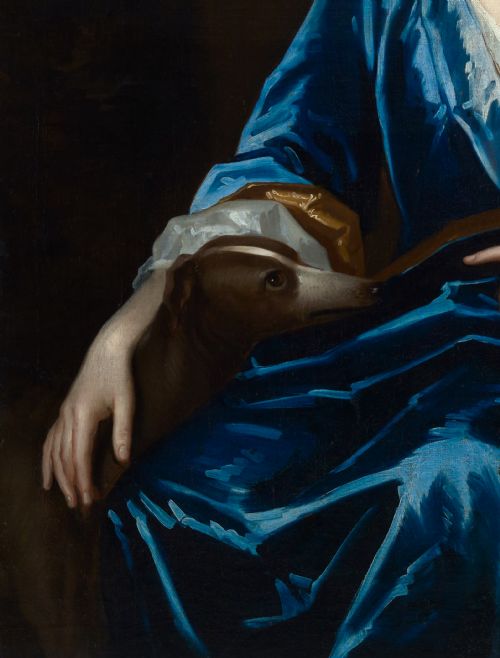 PORTRAIT OF A LADY BARBARA HERBERT COUNTESS OF PEMBROKE C1708 CHARLES DAGAR 16691723 OIL ON CANVAS PAINTING - ADDITIONAL PHOTO 7
