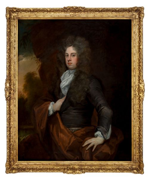 Portrait of the Hon. Thomas Leveson-gower, C.1719-1723; Sir Godfrey Kneller (1646–1723) and Studio, Oil on Canvas Painting
