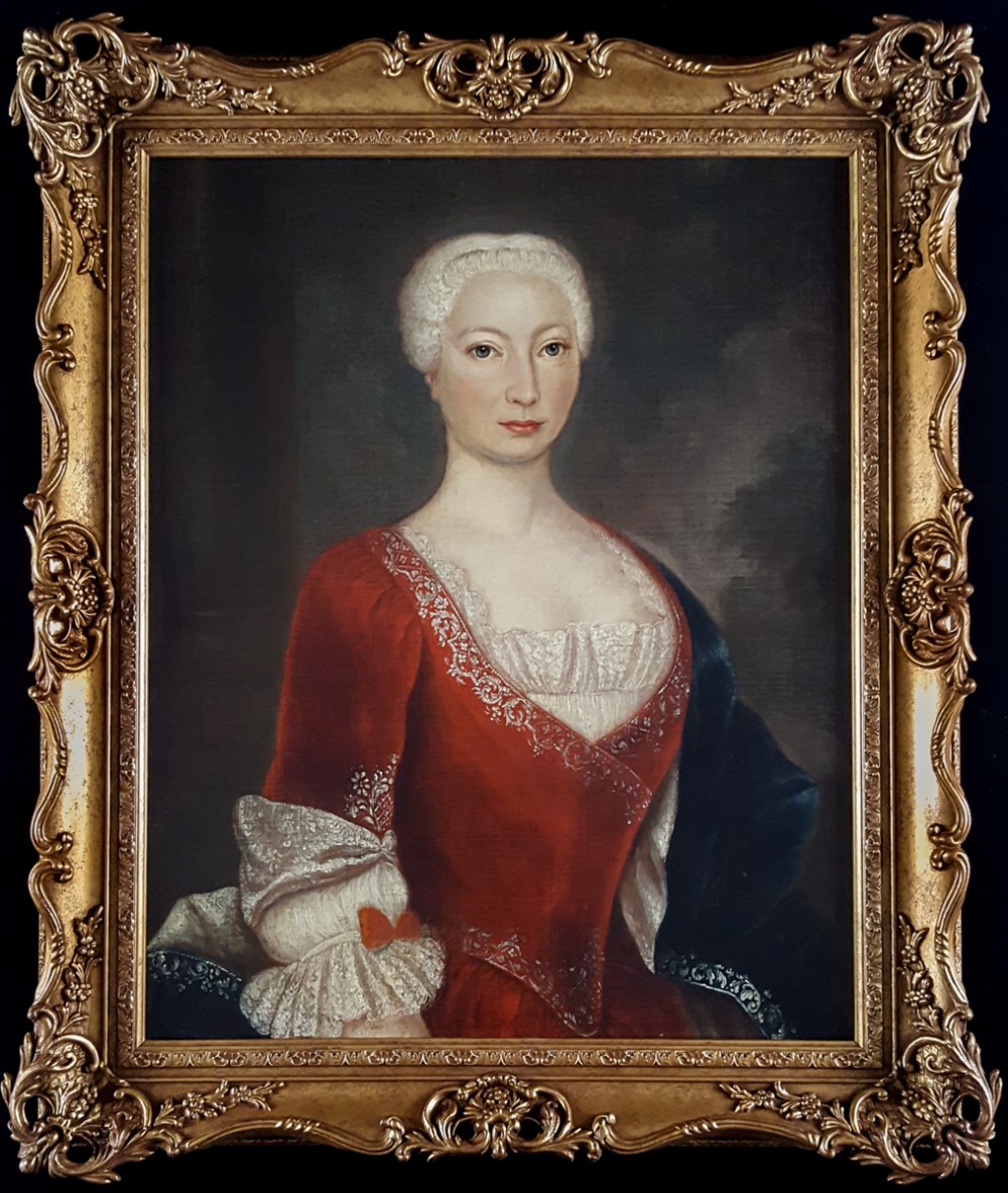Portrait of Melusine Sophie, Countess von der Schulenburg c.1741; Circle of Antoine Pesne (1683-1757)