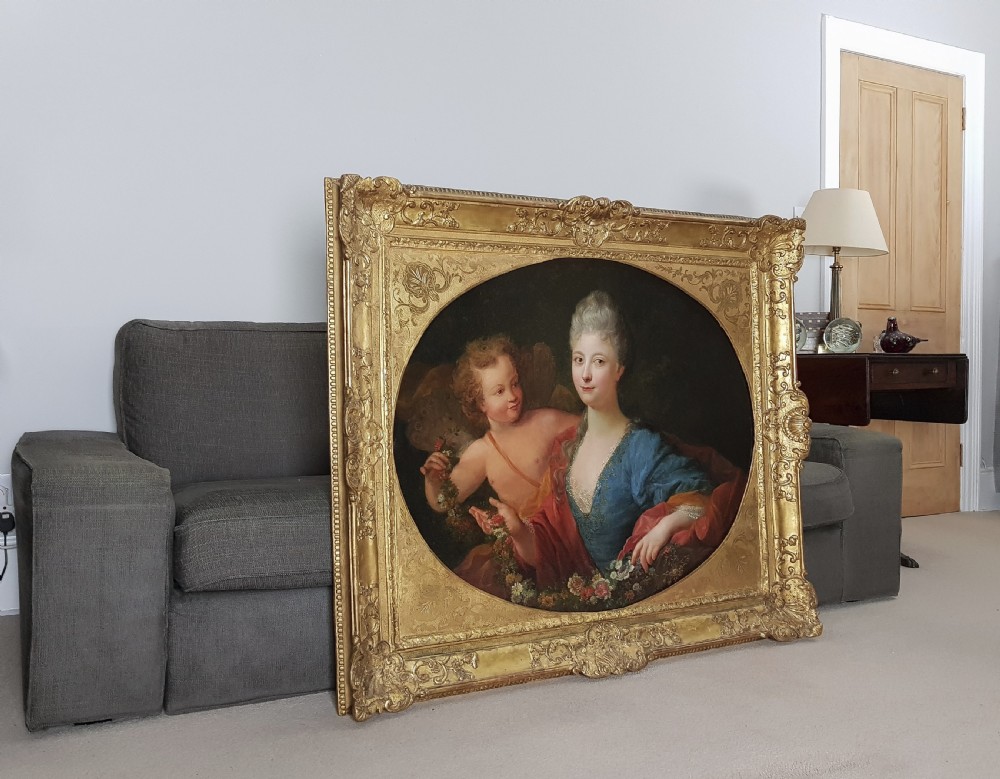 Portrait of a Lady c.1735, Attributed to Henri Millot (c.1690-1756) View IV