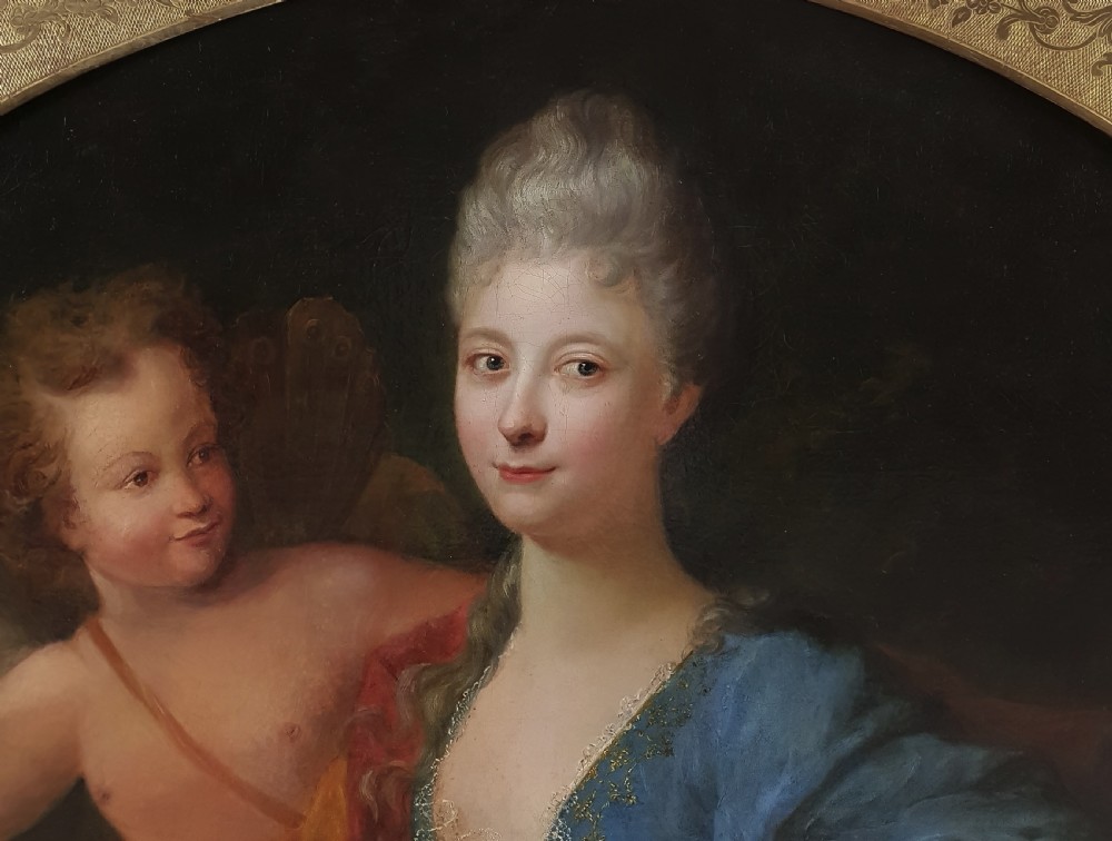 Portrait of a Lady c.1735, Attributed to Henri Millot (c.1690-1756) View V