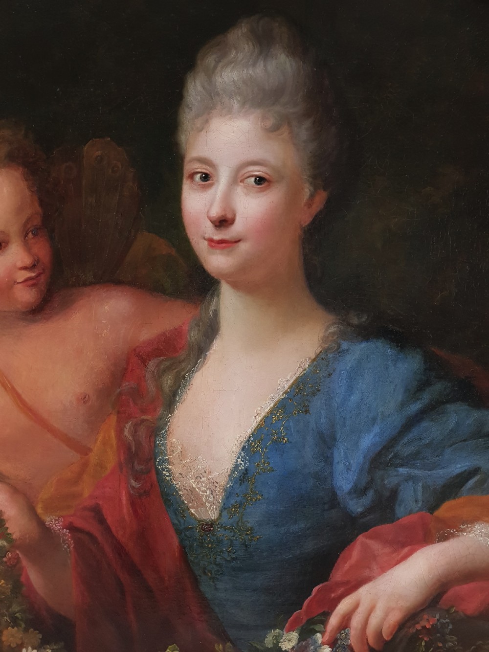 Portrait of a Lady c.1735, Attributed to Henri Millot (c.1690-1756) View VII