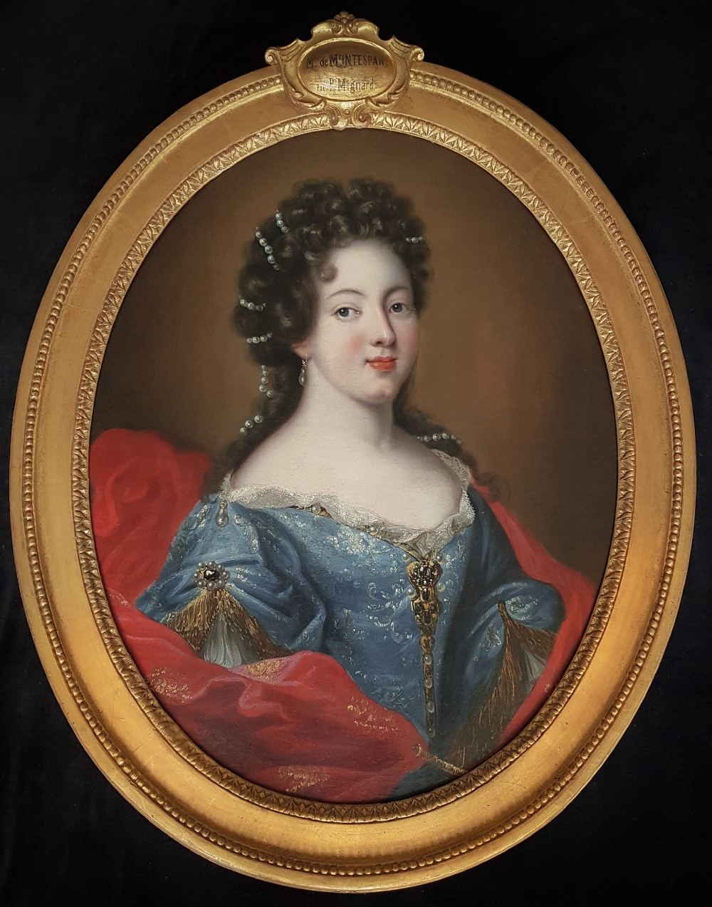 Portrait of Louise Françoise de Bourbon, Duchess of Bourbon c.1690; Studio of Pierre Mignard (1612-1695)