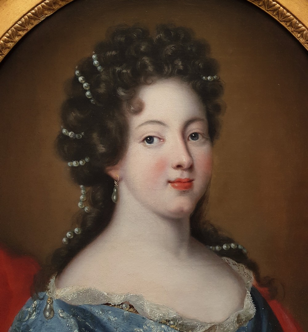 Portrait of Louise Françoise de Bourbon, Duchess of Bourbon c.1690; Studio of Pierre Mignard (1612-1695) View III