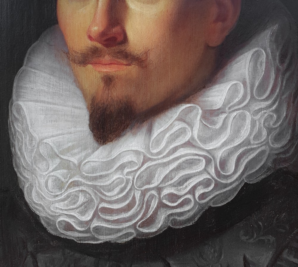 Portrait of a Gentleman c.1620; Studio of Michiel Jansz van Mierevelt (1567-1641) View V