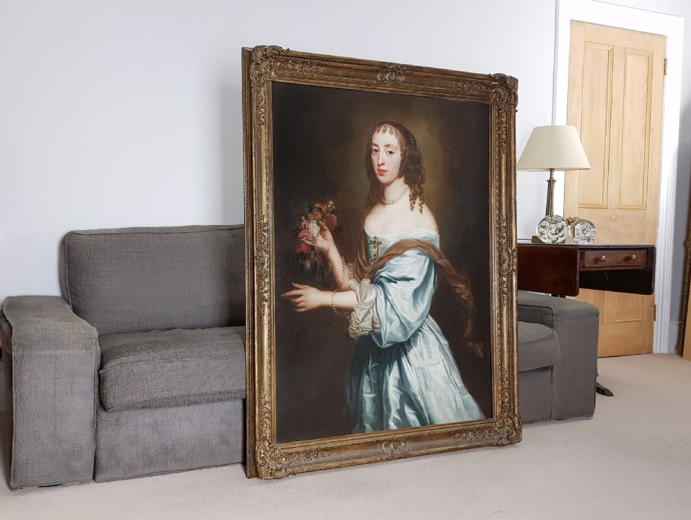 Portrait of a Lady, signed & dated 1660; by Charles Wautier (1609-1703) View III