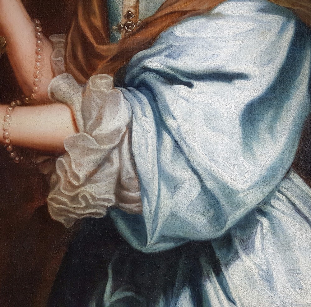 Portrait of a Lady, signed & dated 1660; by Charles Wautier (1609-1703) View IV