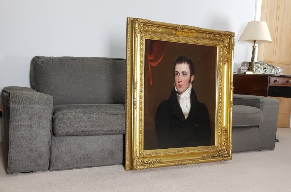Portrait of Sir James Wigram, Vice Chancellor (1793-1866) c.1818; Thomas Barber (1768-1843) View II