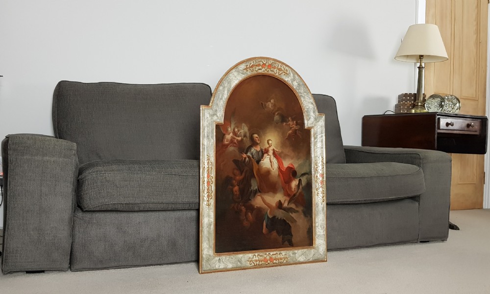The Apotheosis of St Joseph, 18th century, oil on canvas View VI