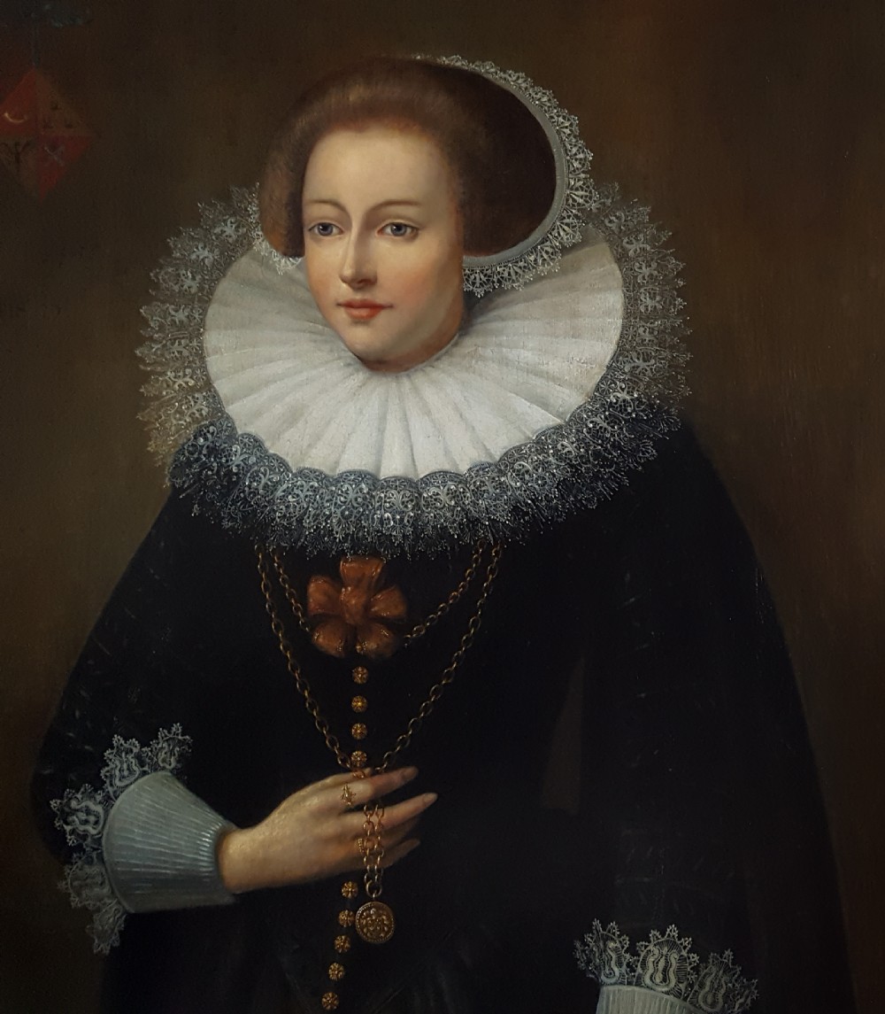 Portrait of a Lady c.1620 Dutch School, oil on panel View IV