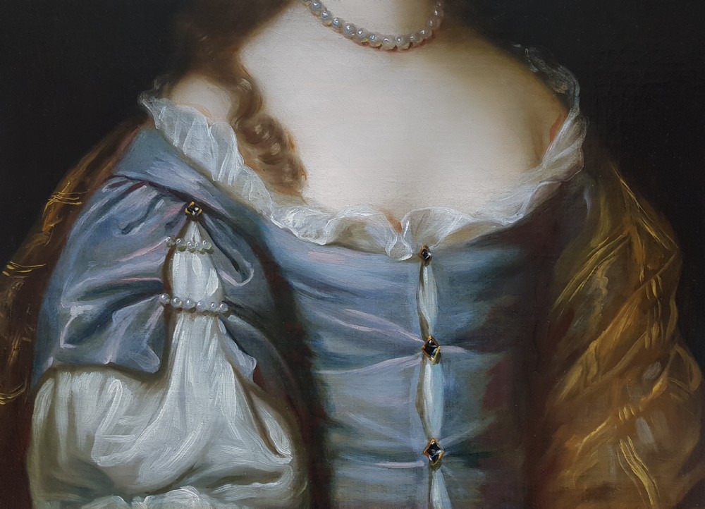 PORTRAIT of the Honourable Mrs Henry Arundell c.1660; Circle of John Michael Wright (1617-1694) View V