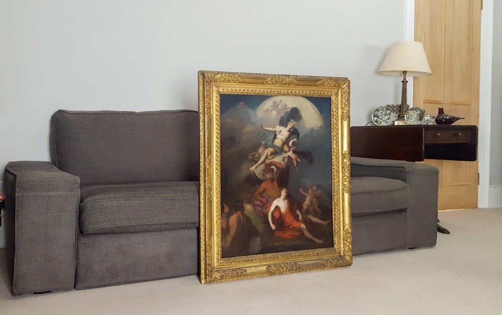 The Sleep of Endymion c.1700; Attributed to Nicolas Bertin (1668-1736) View III