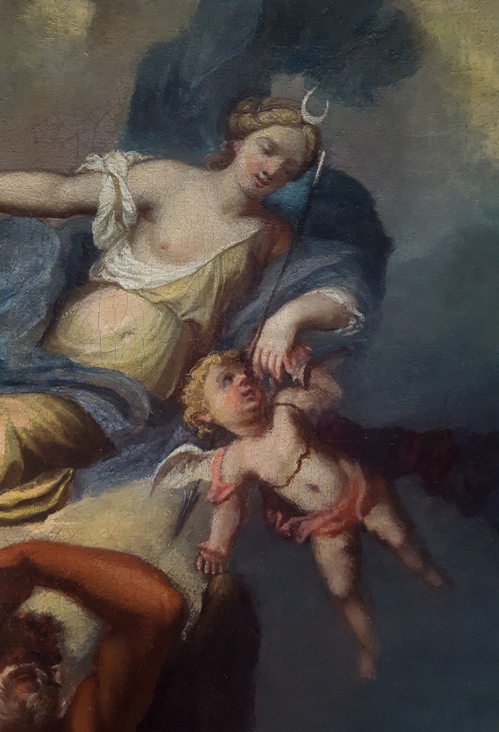 The Sleep of Endymion c.1700; Attributed to Nicolas Bertin (1668-1736) View IV