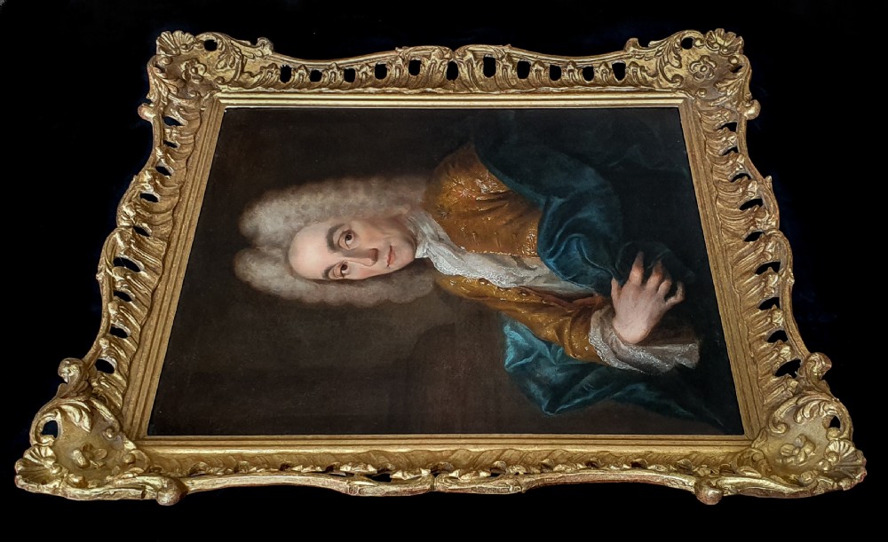 Portrait of Charles-François, Duc de La Vallière (1670-1739) c.1720; Attributed Jean-Baptiste Oudry (1686-1755) View VII