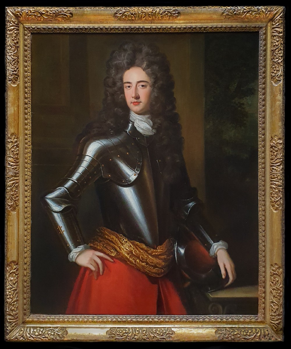 Portrait of John Churchill, 1st Duke of Marlborough (1650-1722) c.1695; Charles d'Agar (1669–1723)