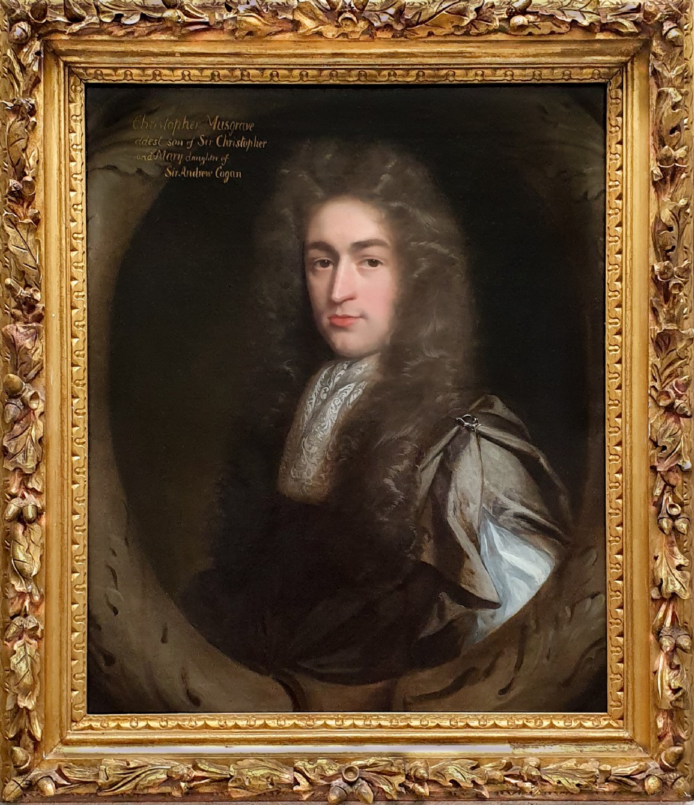 Portrait of Christopher Musgrave (1664-1718) c.1690; John Riley (1646-1691)