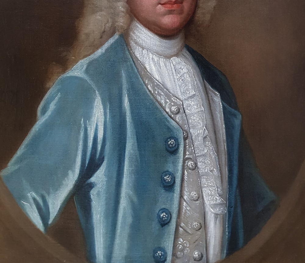 Portrait of Timothy Mortimer, Signed & Dated 1720; Robert Dellow (c.1696-1736) View VII