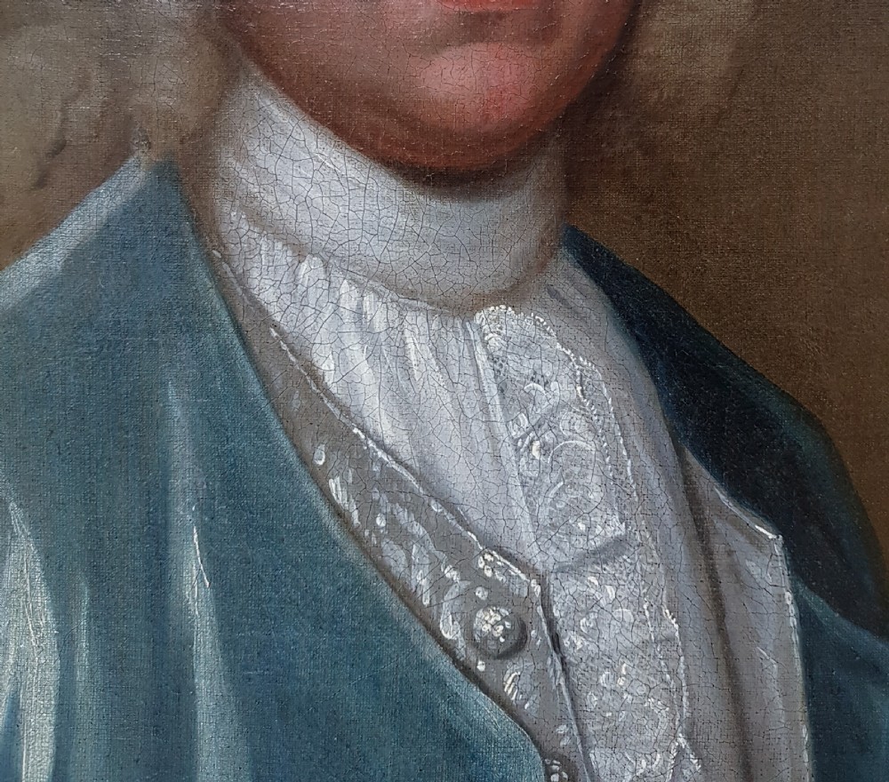 Portrait of Timothy Mortimer, Signed & Dated 1720; Robert Dellow (c.1696-1736) View VIII