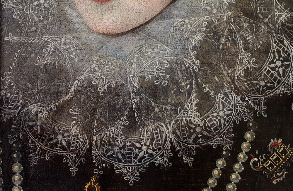 Portrait of Margaret of Austria, Queen of Spain & Portugal c.1607; Workshop of Juan Pantoja de la Cruz (1553-1608) View VI